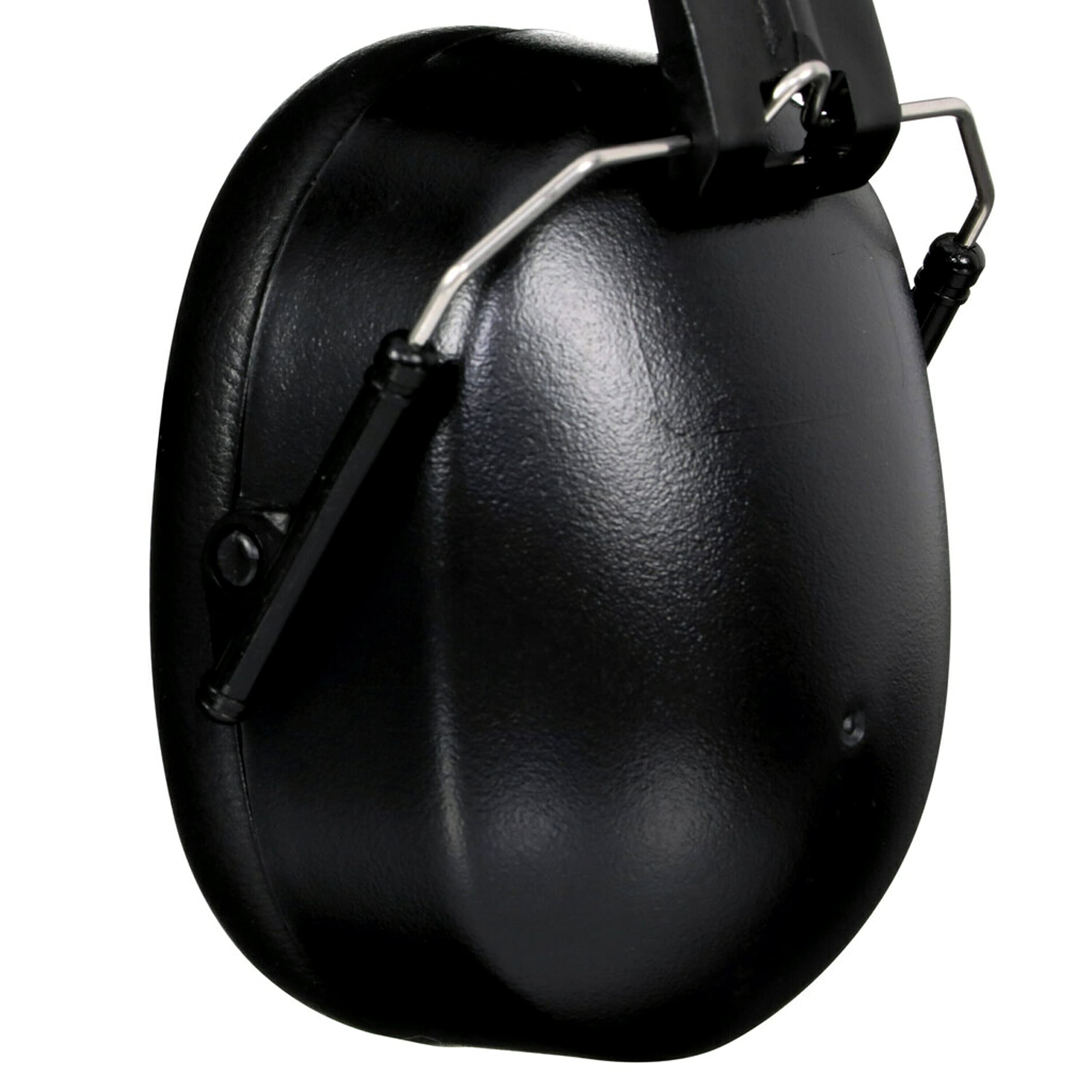 Folding Earmuff, Noise Reduction Rating (NRR) 25 dB, Adjustable Ear Muffs, Padded Headband For Comfort, Flexible & Adjustable Headband, Black, One Size Fits Most (90563H1-DC)