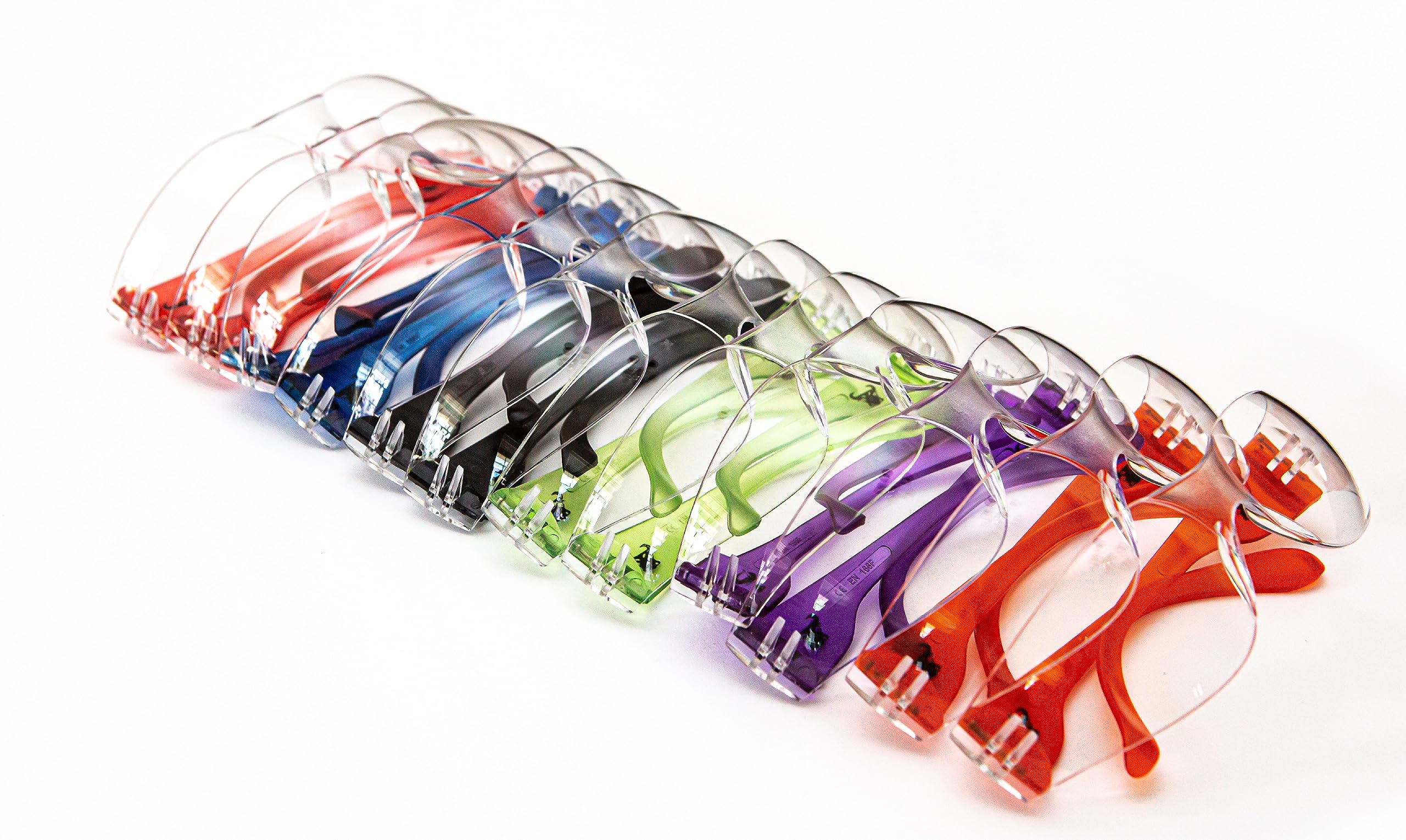 13016-NEW 13016NEW Safety Goggles with 99% Protection Against UV-A, B & C Rays, Impact, & Ballistic Resistant & Clear Lenses 12 Count (Pack of 1) unisex