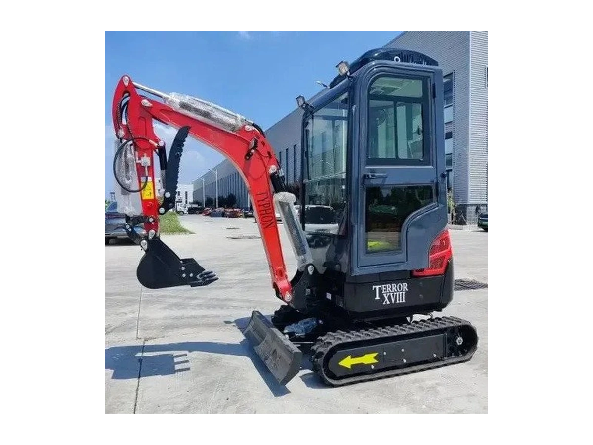 TYPHON TERROR XVIII Mini Excavator, 4,000 lb, Kubota D902 Diesel