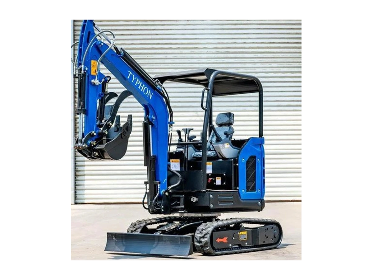 TYPHON TERROR X2 STORM Mini Excavator 2.5 Ton Diesel Kubota V1505 25HP