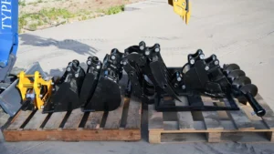 13 Attachments Bundle TERROR XI Mini Excavator Digger 13.5hp Gas B&S EPA Engine - Image 2