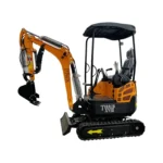 2025 TYPHON TERROR XX Lux Mini Excavator 4000 lb Rubber Track Kubota D902 - Image 3