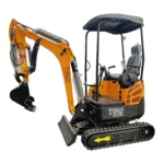 2025 TYPHON TERROR XX Lux Mini Excavator 4000 lb Rubber Track Kubota D902 - Image 10