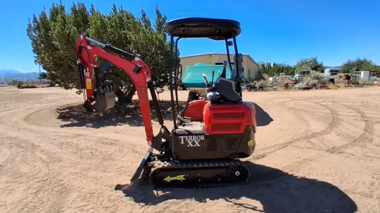 4,000 lbs Terror XVIII Mini Excavator, EPA Certified KUBOTA D902 Diesel Machine