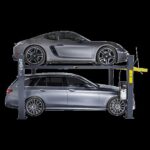 AMGO 408-HP parking lift compatible with 40801 caster kit