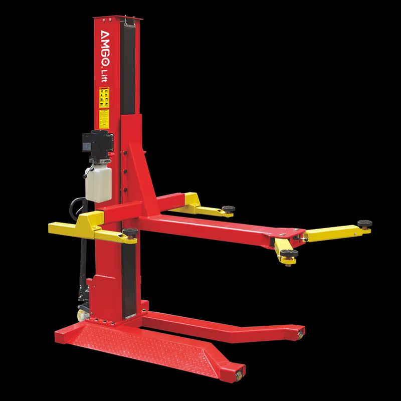 amgo-7-01.jpg AMGO SML-7 - 7,000 lb Mobile Single-Post Lift - Image 1