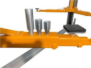 TRIUMPH NT-11 11,000 lb Two Post Floor Plate Auto Lift Car Truck Lift Hoist Base - Image 9