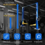 M&E 2 Post Lift 11000lbs Two Post Auto Lift Auto Truck Hoist Super Quality - Image 4
