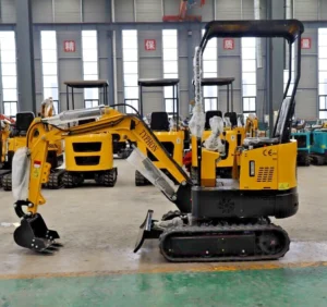 In USA Mini Excavator 1 Ton Digger 13.5hp Gas Tracked Crawler B&S EPA Engine - Image 10