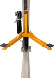 TRIUMPH NT-11 11,000 lb Two Post Floor Plate Auto Lift Car Truck Lift Hoist Base - Image 8