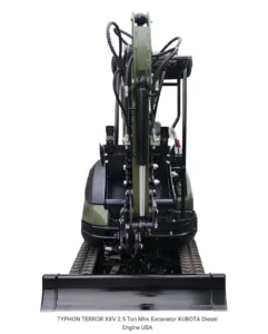 TYPHON 2.5 Ton Mini Excavator KUBOTA Diesel Engine USA W 14 attachments - Image 8
