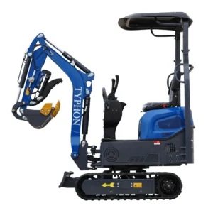 TERROR XI Mini Excavator Digger 13.5hp Gas B&S EPA Engine with 14 Attachments - Image 8