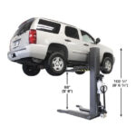 Atlas PSP-6000 6,000 lb Portable Single Post Lift - Image 4