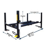 Tuxedo FP9K-DX-XLT - 9,000 lb Storage & Service Lift - Image 3