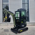 Green TYPHON TERROR XVIII Prestige 2 Ton Mini Excavator KUBOTA Diesel Engine USA - Image 2