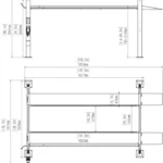 Katool KT-4H110 11,000lbs 4 Post Lift - Image 6