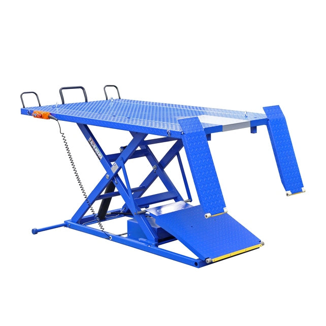 d4e621_5b584557fa29414a97f5d68a70e63248mv2.jpg iDEAL Elec-hydra ATV Lift w/Integrated Motor & Retractable Ramp - Image 1