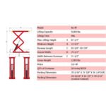 AMGO XL-9F - 9,000 lb Flush-Mount Scissor Lift - Image 2