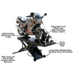 Atlas CycleLift - 1,000 lb Air-Operated Motorcycle Lift - Image 4