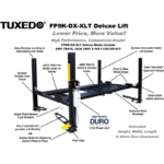 Tuxedo FP9K-DX-XLT - 9,000 lb Storage & Service Lift - Image 2