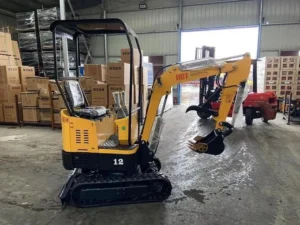 AGT-H12 Mini Excavator 1 Ton , 13.5HP B&S Engine, Compact Micro Crawler Digger - Image 5