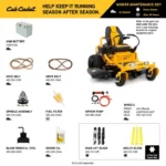 Cub Cadet Ultima ZT3 60” Fabricated Deck, 24HP Kawasaki Engine, Zero-Turn Riding - Image 6