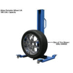 Atlas ATTC-AEZWL-2 - 180 lb Pneumatic Portable Wheel Lift - Image 4