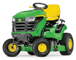 John Deere S110 Lawn Tractor – 42” Deck, 19HP Engine, Hydrostatic Riding Lawn