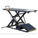 iDEAL Elec-Hydra Motorcycle Lift Bench w/Integrated Motor & Retractable Ramp - Image 5
