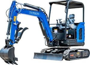 TYPHON TERROR X2 STORM Mini Excavator 2.5 Ton Diesel Kubota V1505 25HP - Image 5
