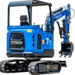 TYPHON TERROR X2 STORM Mini Excavator 2.5 Ton Diesel Kubota V1505 25HP - Image 3