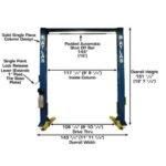 Atlas OHX10000X 10,000 lb Extra Tall 2-Post Lift - Image 9