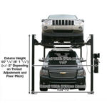 Atlas PRO8000EXT 4 Post Lift + RJ35 Sliding Jacks Combo - Image 4