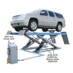 Atlas 12ASL - 12,000 lb Scissor Alignment Lift + RJ6 Jacks - Image 3