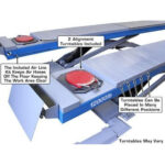 Atlas 12AWFSL Alignment Scissor Lift and RJ-6 Rolling Jack Combo - Image 10