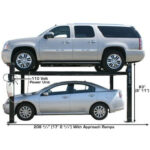 Atlas PRO8000 4 Post Lift + RJ35 Sliding Jacks Combo - Image 6