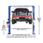 Atlas PRO-9D 9,000 lb Overhead Direct-Drive Two-Post Lift - Image 4
