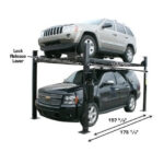 Atlas PRO8000EXT - 8,000 lb Storage & Service Lift - Image 2