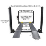 Atlas 408SL 8,000 lb. Super Deluxe 4-Post Lift - Image 8