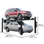 Atlas PRO9000 - 9,000 lb 4-Post Lift + Two RJ6 Jacks - Image 6