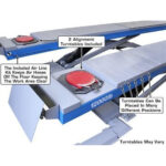 Atlas 12ASL - 12,000 lb Scissor Alignment Lift + RJ6 Jacks - Image 8