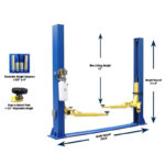 Tuxedo TP9KFX 9,000 lb Floor-Plate Two-Post Lift - Image 3