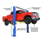 Atlas PRO-9D 9,000 lb Overhead Direct-Drive Two-Post Lift - Image 2