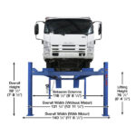 Atlas Platinum PVL14 4 Post Lift + RJ7000 & Alignment Kit ALI Certified Combo - Image 4