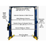 Atlas PV10PX 10,000 lb Overhead Direct-Drive Two-Post Lift - Image 7