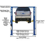 Atlas OHX10000X 10,000 lb Extra Tall 2-Post Lift - Image 7