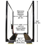 Atlas Garage PRO7000ST 7,000 lb Super Tall 4-Post Lift - Image 8