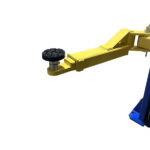 Tuxedo TP9KACX 9,000 lb Two Post Clear Floor – Asymmetric - Image 5
