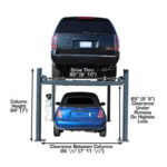 Atlas PREMIUM 408SL 4 Post Lift + RJ35 Sliding Jacks Combo - Image 5
