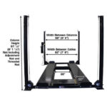 Atlas Garage PRO8000EXT-L 8,000 lb Extra Tall/Extra Long 4-Post Lift - Image 8